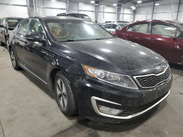 KNAGM4AD0D5053556 - 2013 KIA OPTIMA HYB BLACK photo 1