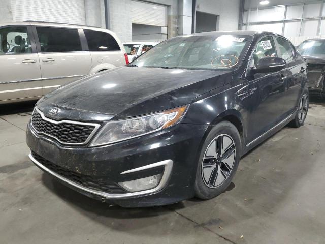 KNAGM4AD0D5053556 - 2013 KIA OPTIMA HYB BLACK photo 2