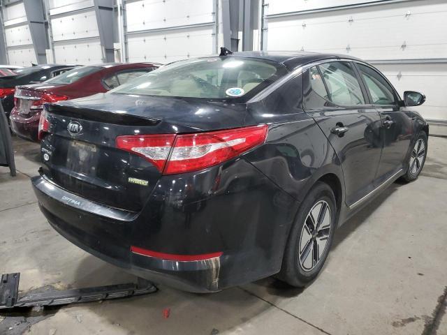 KNAGM4AD0D5053556 - 2013 KIA OPTIMA HYB BLACK photo 4