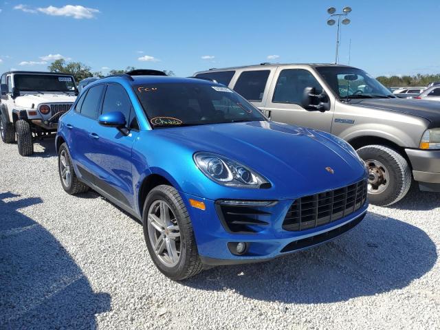 WP1AA2A54HLB05298 - 2017 PORSCHE MACAN BLUE photo 1