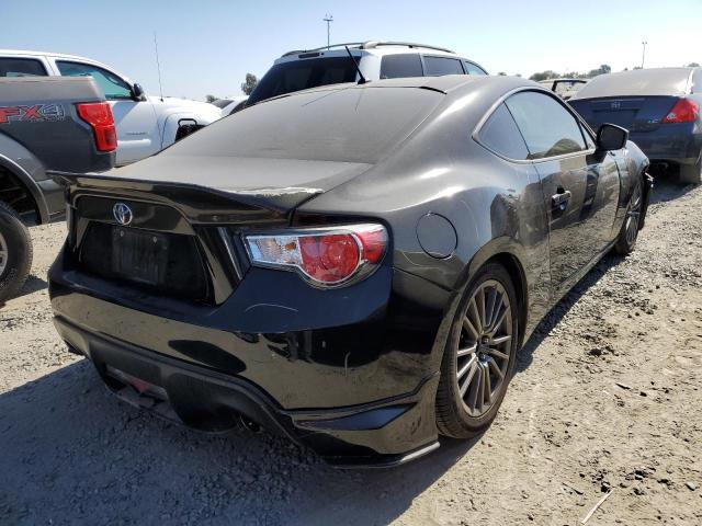 JF1ZNAA1XD1703794 - 2013 TOYOTA SCION FR-S BLACK photo 4