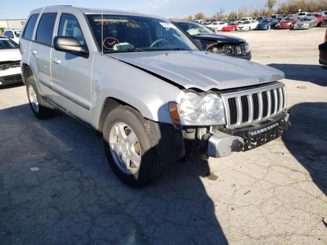 1J8GR48K17C582421 - 2007 JEEP GRAND CHER SILVER photo 1