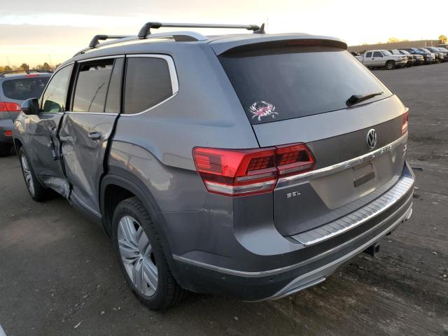 1V2NR2CA1KC554885 - 2019 VOLKSWAGEN ATLAS SEL GRAY photo 3