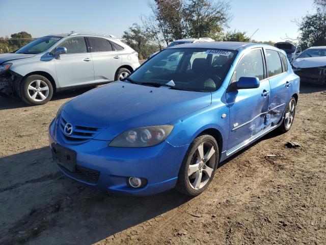 JM1BK343751307787 - 2005 MAZDA MAZDA3 S BLUE photo 2