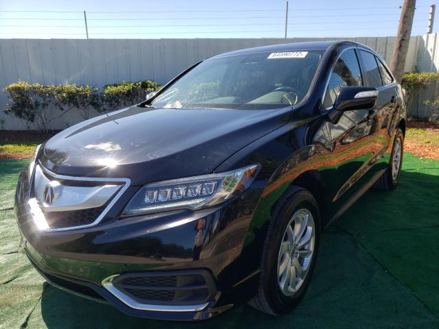 5J8TB3H33JL012233 - 2018 ACURA RDX BLACK photo 2