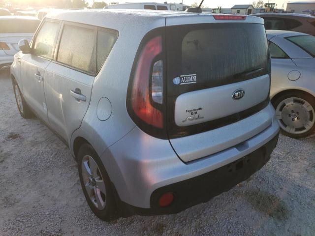 KNDJN2A23H7445708 - 2017 KIA SOUL SILVER photo 3