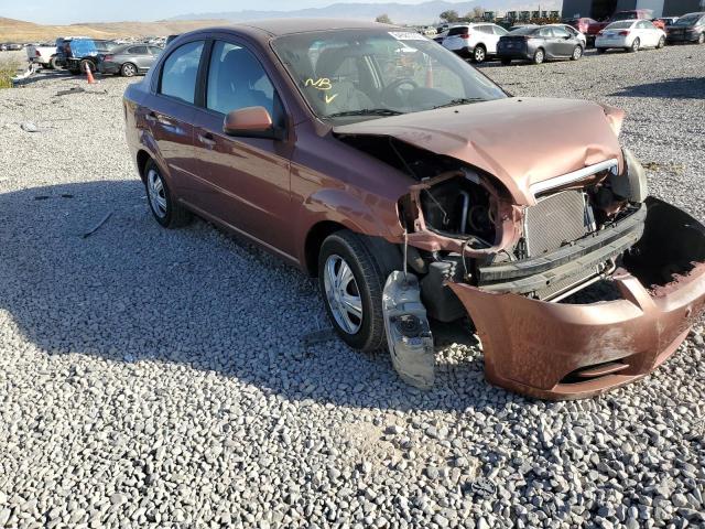 KL1TD5DE3BB246589 - 2011 CHEVROLET AVEO LS 栗色 照片 1