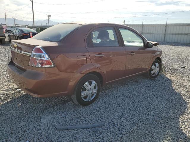 KL1TD5DE3BB246589 - 2011 CHEVROLET AVEO LS 栗色 照片 4