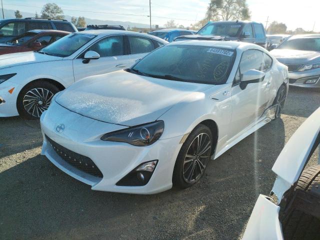 JF1ZNAA10D2726091 - 2013 TOYOTA SCION FR-S WHITE photo 2