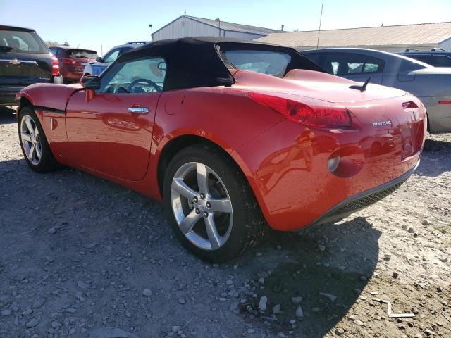 1G2MB35B08Y102973 - 2008 PONTIAC SOLSTICE RED photo 3