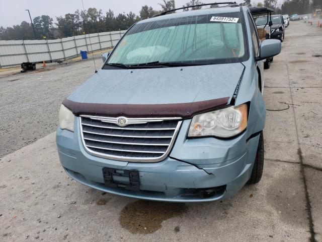 2A4RR8D12AR414767 - 2010 CHRYSLER TOWN & COU BLUE photo 9