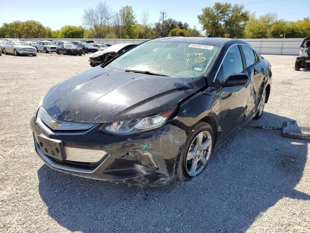 1G1RC6S57HU119588 - 2017 CHEVROLET VOLT LT BLACK photo 2