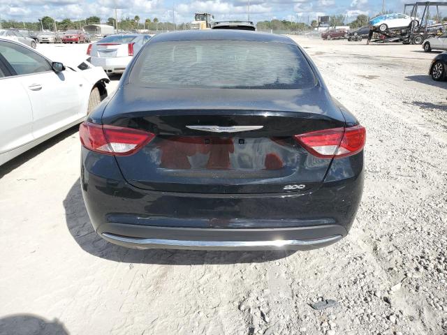 1C3CCCAB8GN156469 - 2016 CHRYSLER 200 LIMITE BLACK photo 6