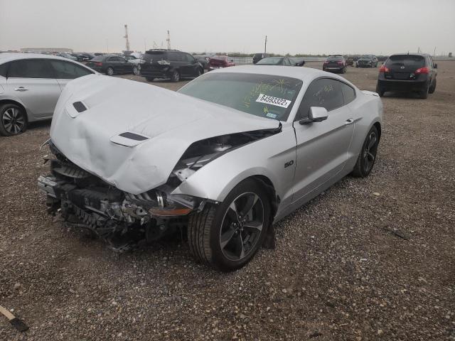 1FA6P8CF3K5187833 - 2019 FORD MUSTANG GT WHITE photo 2