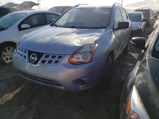 JN8AS5MT8FW159875 - 2015 NISSAN ROGUE SELE GRAY photo 2