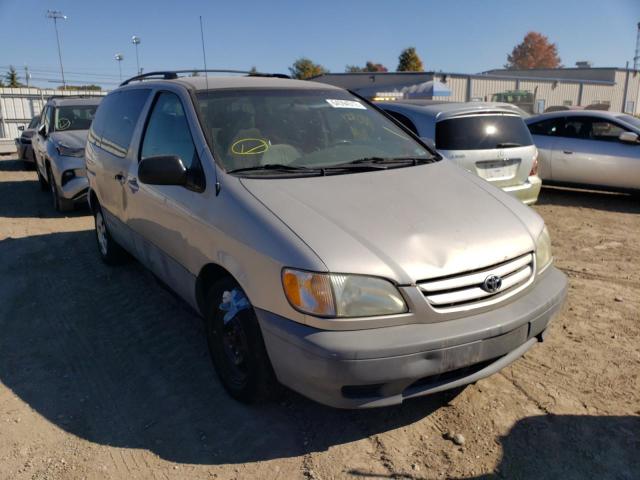 4T3ZF13C83U526703 - 2003 TOYOTA SIENNA LE SILVER photo 1