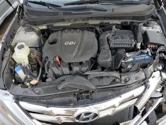 5NPEC4AC3CH501114 - 2012 HYUNDAI SONATA SE SILVER photo 7