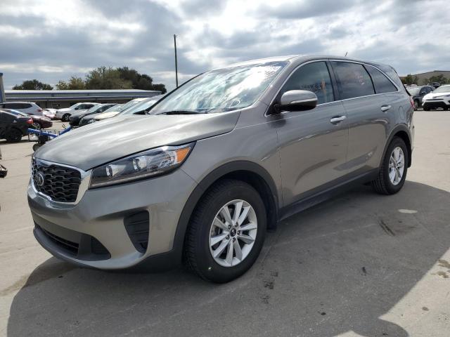 5XYPG4A34KG532939 - 2019 KIA SORENTO L GRAY photo 1