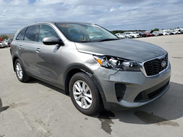 5XYPG4A34KG532939 - 2019 KIA SORENTO L GRAY photo 4