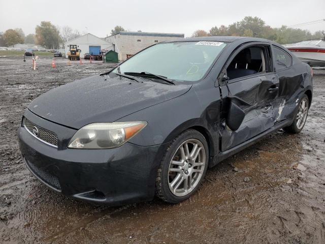 JTKDE177370167418 - 2007 TOYOTA SCION TC BLACK photo 2