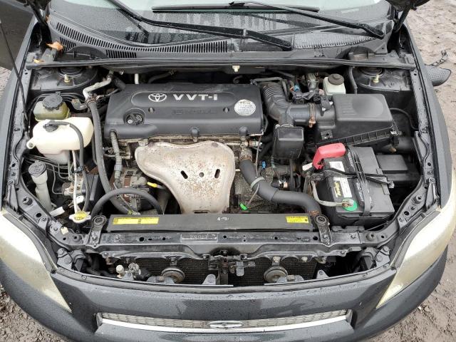 JTKDE177370167418 - 2007 TOYOTA SCION TC BLACK photo 7