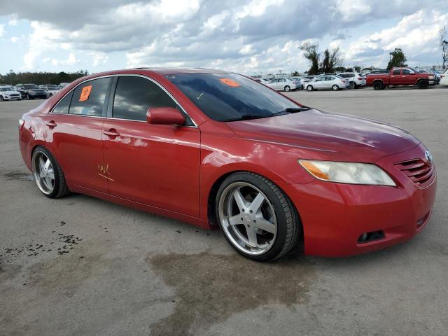 JTNBE46K273032544 - 2007 TOYOTA CAMRY CE RED photo 4