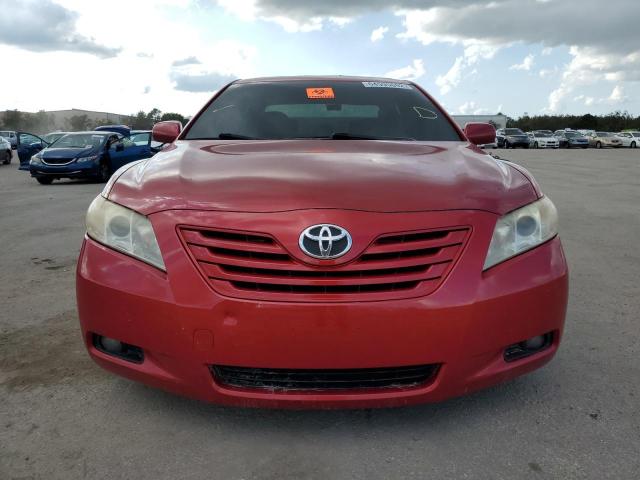 JTNBE46K273032544 - 2007 TOYOTA CAMRY CE RED photo 5