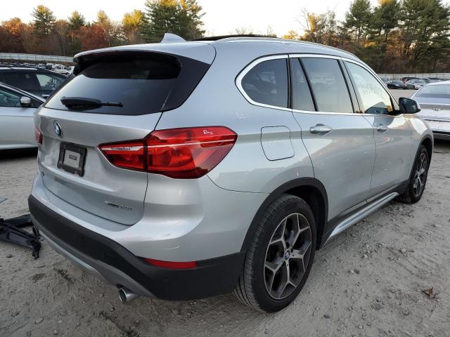 WBXHT3C38J5L33376 - 2018 BMW X1 XDRIVE2 SILVER photo 4