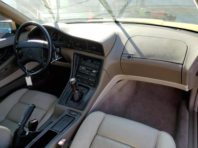 WBAEG1317NCB42539 - 1992 BMW 850I Amarillo foto 9