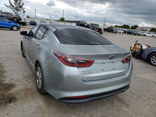 KNAGM4AD2F5091003 - 2015 KIA OPTIMA HYB SILVER photo 3