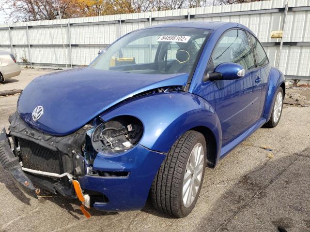 3VWRW31C68M521262 - 2008 VOLKSWAGEN NEW BEETLE 蓝色 照片 2
