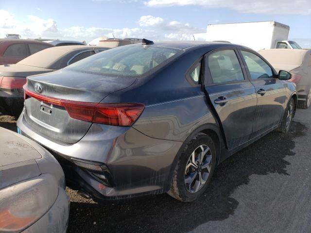 3KPF24AD7KE045458 - 2019 KIA FORTE FE GRAY photo 4