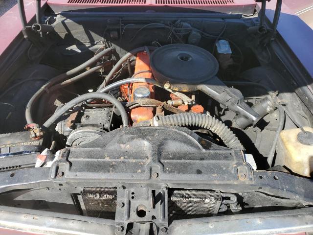 113270W157989 - 1970 CHEVROLET NOVA MAROON photo 7