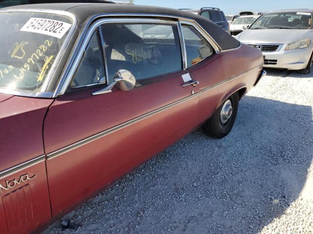 113270W157989 - 1970 CHEVROLET NOVA MAROON photo 9