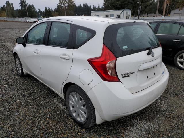 3N1CE2CP9FL439957 - 2015 NISSAN VERSA NOTE WHITE photo 3