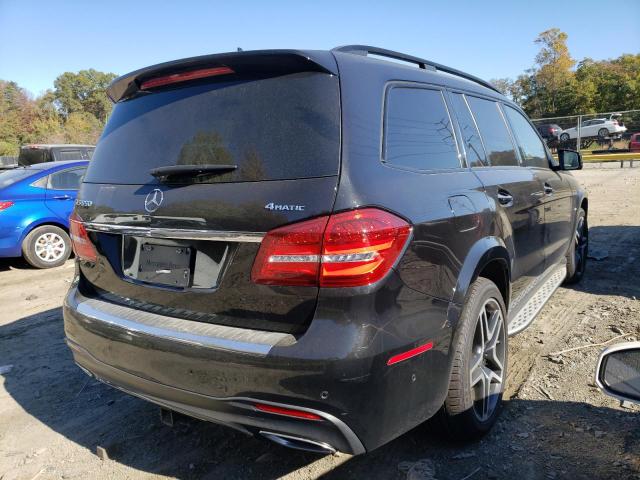 4JGDF7DE9JB002491 - 2018 MERCEDES-BENZ GLS 550 4M BLACK photo 4