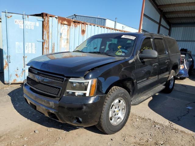 1GNSCJE06DR124085 - 2013 CHEVROLET SUBURBAN C BLACK photo 2