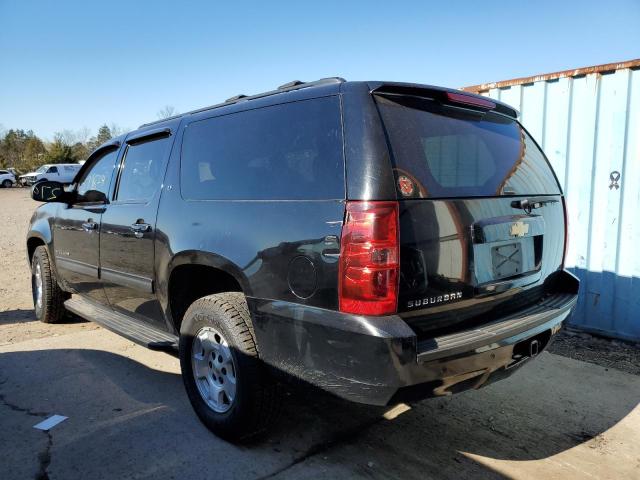 1GNSCJE06DR124085 - 2013 CHEVROLET SUBURBAN C BLACK photo 3