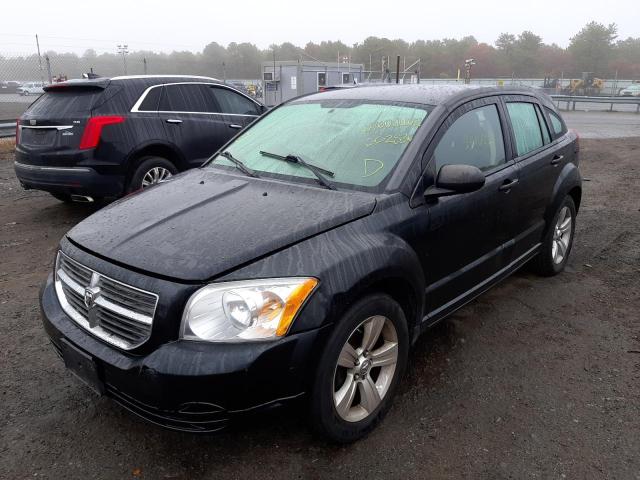 1B3CB4HA8AD662836 - 2010 DODGE CALIBER SX BLACK photo 2