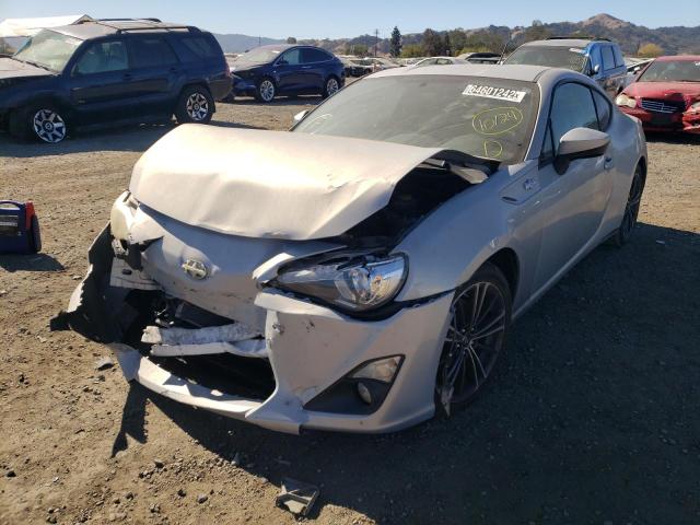 JF1ZNAA19D2728700 - 2013 TOYOTA SCION FR-S SILVER photo 10