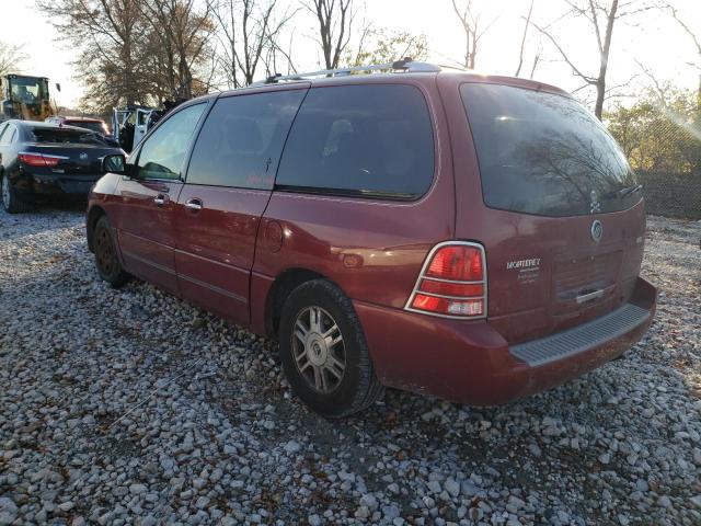 2MRDA20264BJ10953 - 2004 MERCURY MONTEREY RED photo 3