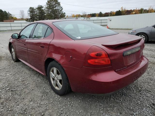 2G2WP552981157396 - 2008 PONTIAC GRAND PRIX ბურგუნდია ფოტო 3