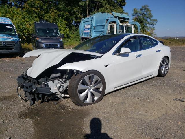5YJSA1E40LF382818 - 2020 TESLA MODEL S Սպիտակ լուսանկար 2