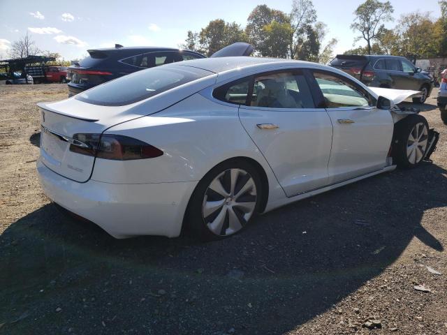 5YJSA1E40LF382818 - 2020 TESLA MODEL S Սպիտակ լուսանկար 4