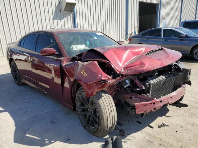 2C3CDXGJ1LH156139 - 2020 DODGE CHARGER SC RED photo 1