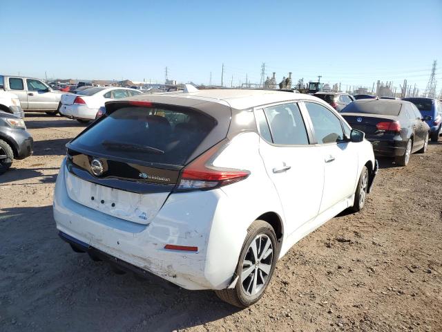 1N4BZ1BVXNC551299 - 2022 NISSAN LEAF S PLU WHITE photo 4