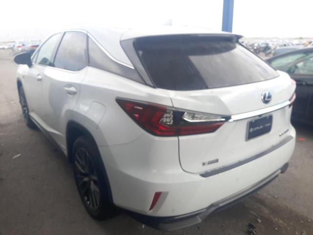 2T2BGMCA9JC026440 - 2018 LEXUS RX 450H BA WHITE photo 3