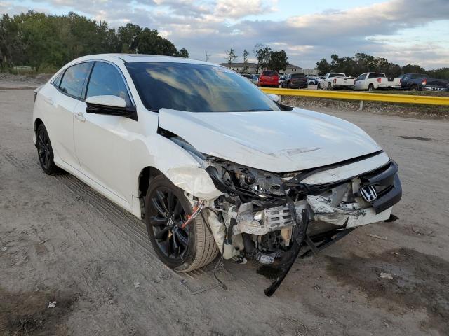 SHHFK7H77HU207303 - 2017 HONDA CIVIC EXL أبيض صورة 1