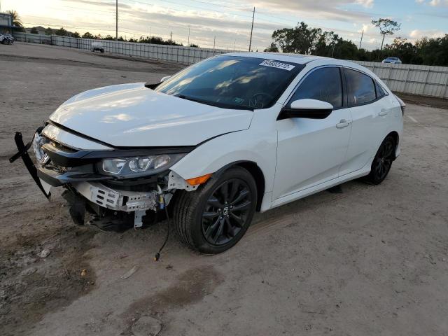 SHHFK7H77HU207303 - 2017 HONDA CIVIC EXL أبيض صورة 2