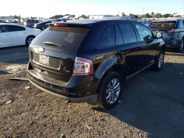 2FMDK3JC7ABB74973 - 2010 FORD EDGE SEL BLACK photo 4